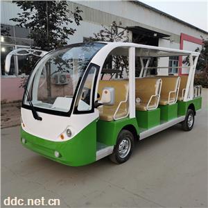  凯驰电动四轮旅游观光车8-14座看房游览车景区酒店公园摆渡车